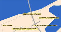 Карта Красноярска